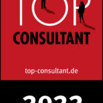 Logo für MEYHEADHUNTER ist Top Consultant 2022
