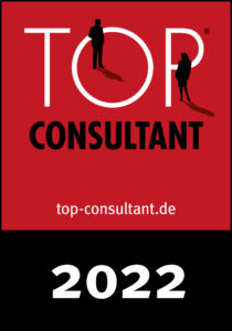 Logo für MEYHEADHUNTER ist Top Consultant 2022
