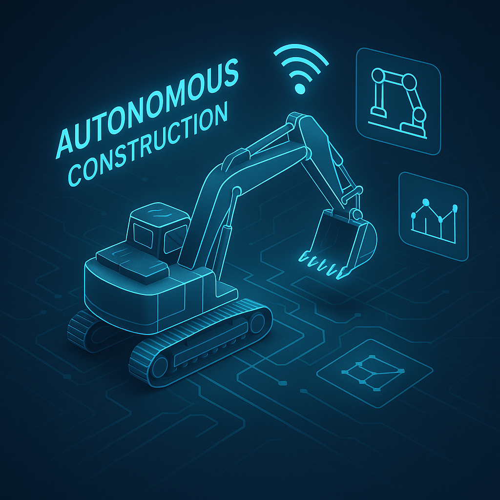 Autonome Baumaschinen